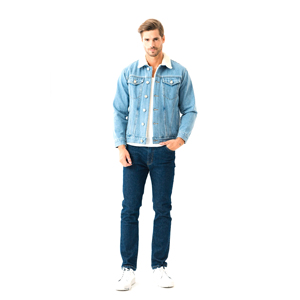 2024 personnalisé hommes de haute qualité coton jean veste en gros Style décontracté Denim veste lavé Technique hiver fabriqué au Pakistan - Product Image 1