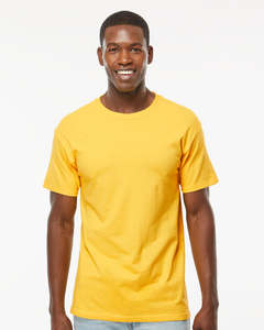 100% algodón camiseta de peso pesado 165gsm textura suave cuello redondo manga corta diseño Tubular - Product Image 4