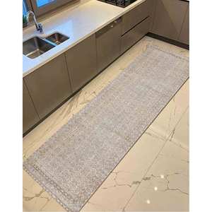 Alfombra Floral Estilo Persa: Alfombra Decorativa Antideslizante, Alfombra Estampada, Alfombra Delgada No Tejida - Product Image 4