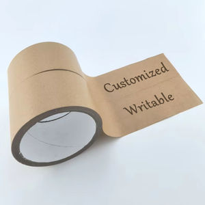 เทปกระดาษคราฟท์ผสมสีแบบแห้งเร็วใช้น้ำเปิดใช้งานแบบเดี่ยวใช้ปิดได้เทปบรรจุ - Product Image 3