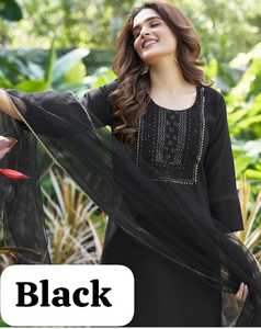 Party Wear <b>Beautiful</b> Printed Dresses Like Long Kurti Top Gown Women Wear Dresses in Wholesale Price in India - Product Image 4