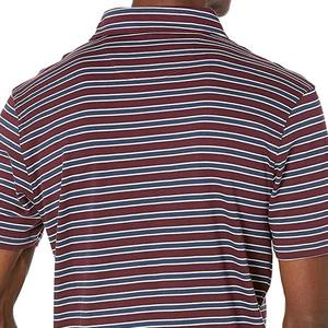 Polos de hombre de talla grande con estampado de logotipo personalizado de algodón 100% diseños OEM personalizados de algodón transpirable de punto de alta calidad - Product Image 2