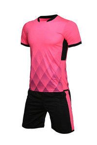 OEM ที่กําหนดเอง 100% โพลีเอสเตอร์ระเหิดเต็มรูปแบบฟุตบอลชุด Unisex เสื้อยืดฟุตบอลชุดคุณภาพสูงขายส่งชุดกีฬา - Product Image 5