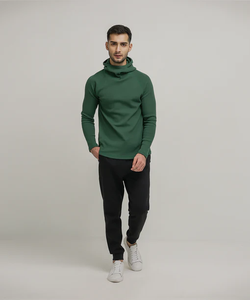 Sudadera con Capucha de Felpa de Algodón para Hombre, Talla Grande, Antiencogimiento, Transpirable, con Bolsillo Delantero, Personalizable, Marca Privada OEM, Informal de Invierno - Product Image 6