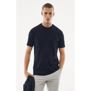 Venta al por mayor 100% algodón camiseta de los hombres de alta calidad Streetwear Oversize hombro Drop Top con logotipo personalizado impreso - Product Image 4