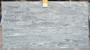 Kuppam แผ่นหินแกรนิตสีเขียวเคาน์เตอร์พื้นภายในที่ทนทานด้วยการออกแบบที่ทันสมัยแผ่นใหญ่ขัดมัน - Product Image 6