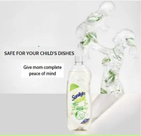 Sunlight Cairan Pencuci Piring Ramah Lingkungan Deterjen Garam Mineral Alami Lidah Buaya Menghilangkan Noda Minyak Membandel Berasal dari Nabati