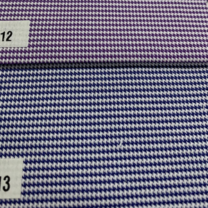 Tissu de chemise en polycoton Calvin, mélange de polyester teint en fil, pour vêtements, tissage uni pour costumes de garçons et de filles - Product Image 3