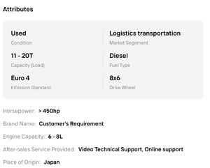 ดีที่สุด!! รถบรรทุกขนส่งระยะไกลเชิงพาณิชย์ ห้องโดยสารสำหรับการดำเนินงานกับรถพ่วง รถขนส่งสำหรับบรรทุกตู้คอนเทนเนอร์ - Product Image 6