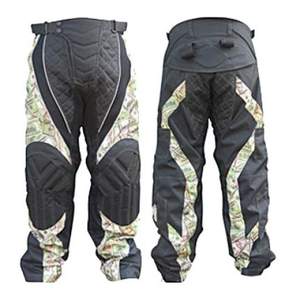 Venta al por mayor personalizado sublimado de cintura alta 100% algodón Casual ligero recto hombres pantalones de Paintball con relleno - Product Image 6