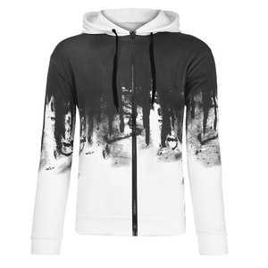 Service OEM Sweat-shirt à capuche de haute qualité avec dégradé de couleur pour hommes, design de luxe personnalisé, top ventes, sweat-shirt de luxe pour hommes - Product Image 2