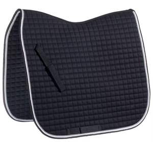 Dernier modèle de tapis de selle pour cheval en tissu premium coloré, personnalisé pour le saut d'obstacles, en coton et polycoton, respirant, confortable et polyvalent - Product Image 3