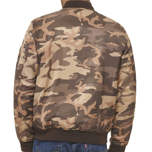 Vente en gros de blouson coupe-vent imperméable en nylon avec logo personnalisé de haute qualité blouson aviateur pour hommes Service OEM - Product Image 4