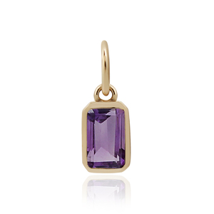 Nuevo colgante de piedra amatista de plata de ley 925 con piedras preciosas de alta calidad, accesorios de moda, disponible en stock, venta al por mayor a bajo precio - Product Image 3