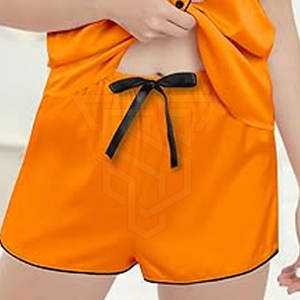 Traje de dormir de verano para mujer Nueva llegada Alta calidad 100% Algodón Transpirable Manga corta - Product Image 5