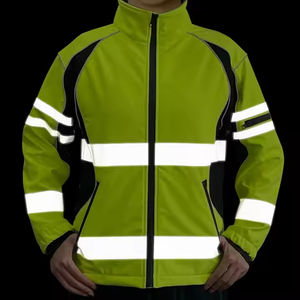 Reflective <b>Work</b> Wear Safety Jacket <b>Waterproof</b> Safety Jacket <b>Work</b> Clothing Safety Jacket For Men - Product Image 4