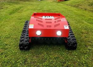 Tondeuse à gazon industrielle 48V 24V Lithium Battery Remote Control New Energy 125cc Zero Turn Robot avec boîte à gazon pour le bricolage - Product Image 5