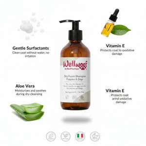 RedMoringa 150 mL OEM PL Italy Champú en Espuma Seca para Cachorros y Perros, Producto de Aseo para Mascotas - Product Image 3