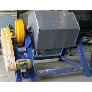 Broyeur à billes hexagonal industriel 1800*2400, capacité de 2 tonnes, 30 CV, haute productivité, machine de traitement de la scories d'aluminium, pompe à moteur - Product Image 2