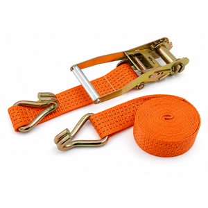 Correa de Amarre de Carga Industrial de Poliéster de 2 Pulgadas Resistente al Desgaste, 3000 kg, con Ganchos Planos, OEM Disponible para Transporte en Remolque - Product Image 3