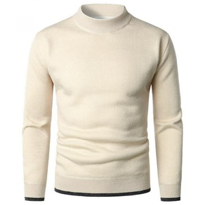 Suéter Nuevo de Cuello Alto para Hombre, Suéteres Casuales de Cuello Alto, Color Sólido, Calidad, Cálido, Delgado, Suéter de Cuello Alto, Jersey para Hombre - Product Image 6