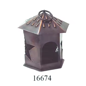 โคมไฟเชิงเทียนเหล็กรูปดาวสำหรับตกแต่งบ้านจากผู้ผลิตสินค้าให้แสงสว่างโดยการตกแต่ง impex - Product Image 5