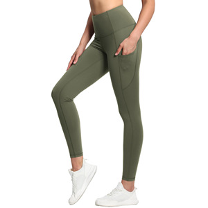 Leggings pour femmes à taille élastique fabriqués par des professionnels, leggings de yoga de haute qualité, dernier design, leggings personnalisés pour femmes - Product Image 5