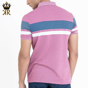 Camiseta Casual de Algodón 100% de Calidad para Hombre, Diseño Personalizado, Elegante, a Rayas, Manga Corta, Cuello Redondo, Corte Ajustado - Product Image 4