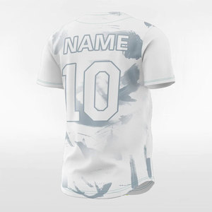 Camisetas de Béisbol/Sóftbol Personalizadas con Nombre de Jugador para Hombre, Impresión Personalizada, Cuello en V, 100% Poliéster, Secado Rápido, Antibacterianas - Product Image 4