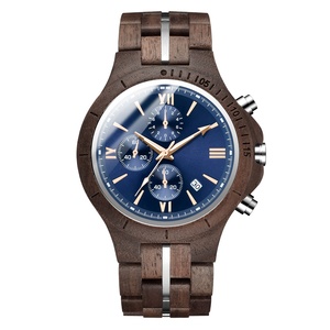 Regalo di Anniversario <span class=keywords><strong>in</strong></span> <span class=keywords><strong>Legno</strong></span>, <span class=keywords><strong>Orologio</strong></span> <span class=keywords><strong>da</strong></span> <span class=keywords><strong>Polso</strong></span> Cronografo <span class=keywords><strong>in</strong></span> <span class=keywords><strong>Legno</strong></span> Massiccio per Fidanzato, Papà, Marito - Product Image 2