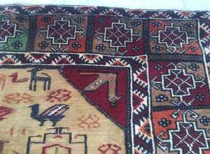 พรมแบบถักด้วยมือดีไซน์อัฟกานิสถานสไตล์วินเทจปรับแต่งได้ขนาด5x8 6x9 9x12ใช้ปิคนิคมีหลายขนาดและหลายสี - Product Image 4