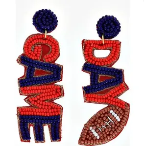 ต่างหูห้อยสำหรับเด็กผู้หญิงเด็กแนวสปอร์ตต่างหูห้อยแบบห้อยเดี่ยวของนักออกแบบเทรนด์ล่าสุด - Product Image 5