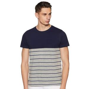 T-shirts pour hommes de haute qualité, vente en gros d'usine, manches courtes, coupe ajustée, grandes tailles, designs de logo simples, OEM, très demandés - Product Image 1