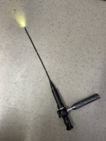 Objectif de caméra 4.0mm Endoscope d'inspection vidéo à fibre optique Câble de test 1.0M Articulation bidirectionnelle Écran IPS 4.3 "IP67 LED Zoom 6X