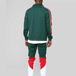 Logo en ligne Ensemble de jogging décontracté pour homme Survêtement deux pièces en nylon et polyester avec coupe-vent cargo respirant pour homme - Product Image 4