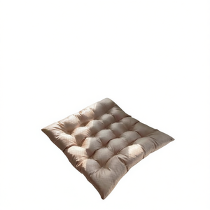 Coussin de siège extérieur rembourré en fibre, imperméable, couleur unie - Product Image 3