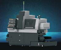 Tour CNC de type suisse haute précision D125 / D205 pour l'usinage de petites pièces