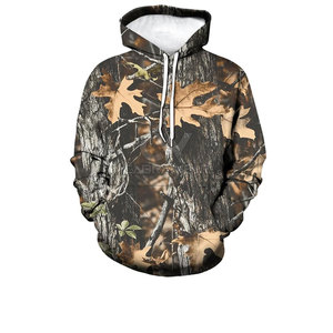 Nueva llegada de calidad superior invierno hombres caza sudaderas transpirable estampado ropa casual personalizable para adultos - Product Image 3