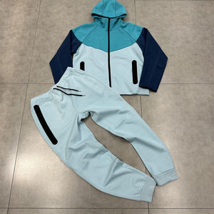 New Latest Design Tracksuit Gym Cotton Fleece Tracksuit Mens Custom <b>Jogging</b> <b>Suit</b> For Adults 2026 Zipper Hoodies And Sweatpants - Product Image 5