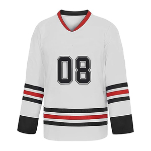 Streetwear de maillot de hockey sur glace personnalisé | Coupe surdimensionnée | Mode sportive Hip Hop | Support OEM/ODM | Expédition rapide | quantité minimale de commande bas - Product Image 1