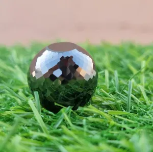 AAAGrade Perles de Moissanite noire à facettes de 20mm Perles de pierre de 8mm pour la fabrication de bijoux Hip Hop personnalisés - Product Image 5