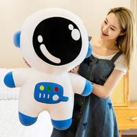 Muñeca Robot de peluche personalizada para niños, Robot suave de dibujos animados, animales de peluche, regalo