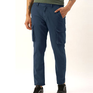 Pantalon cargo décontracté pour homme, de haute qualité, droit, léger, vêtements de sport, couleur unie, best-seller pour adultes - Product Image 1