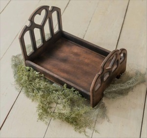 Venta de fábrica, cuna para bebés, cuna, cama de madera para sesión de fotos, cuna de madera multifuncional para bebés recién nacidos - Product Image 2