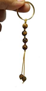 พวงกุญแจคริสตัลคุณภาพสูงพวงกุญแจหินตาเสือพวงกุญแจหินธรรมชาติบำบัดของขวัญสำหรับผู้หญิงขายส่ง - Product Image 6