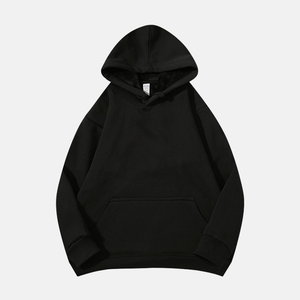 Design personnalisé pour femmes lavage à l'acide écologique poids lourd GSM 100% coton solide motif épais pull à capuche épais vêtements d'hiver - Product Image 1