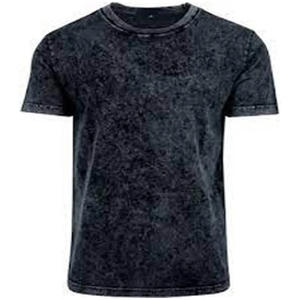 เสื้อยืดโอเวอร์ไซส์ผ้าฝ้ายวินเทจลายฟอกสีสำหรับผู้ชาย |   เสื้อเจอร์ซีย์แขนสั้นสีเทา 320 กรัม - Product Image 2