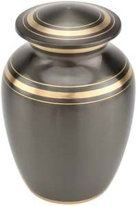 Urne de crémation en laiton brillant de créateur de qualité supérieure Style américain traditionnel Fournitures funéraires vintage en gros - Product Image 6