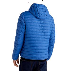 Nouveau logo personnalisé vêtements de travail uniforme polyester blanc plaine rembourré matelassé hiver unisexe imperméable hiver doudoune hommes BD - Product Image 2