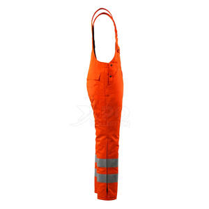Ropa de trabajo de construcción Hi Vis Baberos Diseño personalizado Transpirable Cómodo Hi Vis Baberos en venta al por mayor - Product Image 6